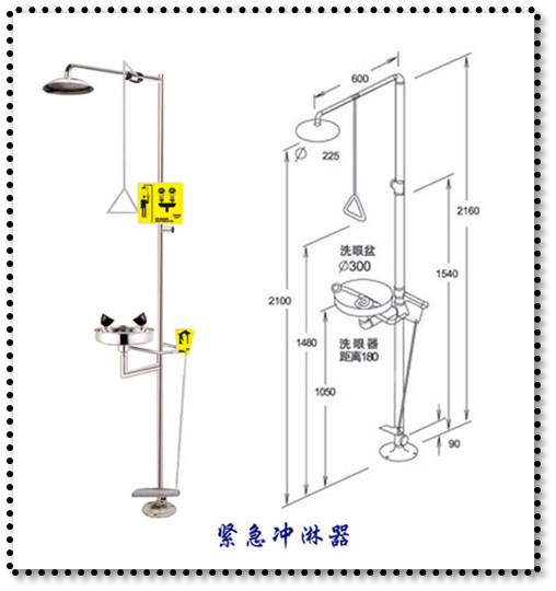 紧急冲淋器